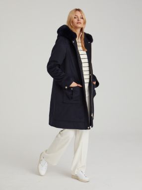 Coat navy blue Tiffi btif290040.navy