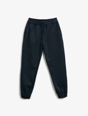 Koton Basic Rack Sweatpants With Tie Waist.