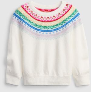 GAP Kids knitted sweater with pattern - Girls