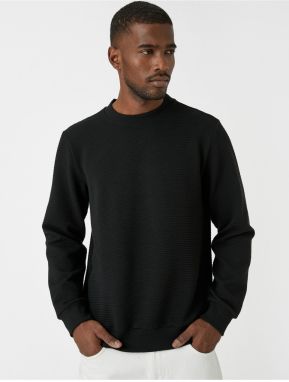 Koton Men's Black Sweater