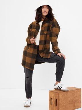 GAP Teen plaid shirt jacket - Girls