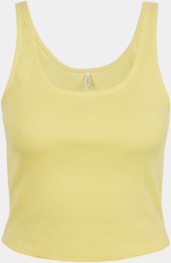 Yellow short basic tank top ONLY Nessa - Women