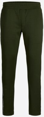 Khaki Sweatpants with Stripes Jack & Jones Will - Men's