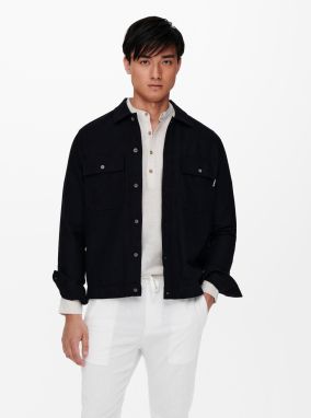 Black shirt jacket ONLY & SONS - Men