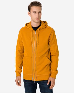 Orange Unisex Converse Utility Zip-Up Hoodie - Men's