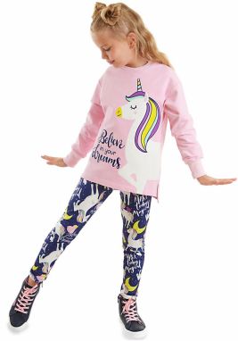 mshb&g Unicorn Girl Sweatshirt Tights Set