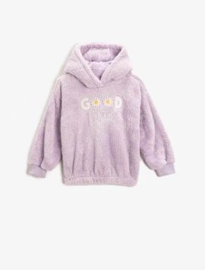 Koton Girls' Sweatshirt Lilac 3wkg10184ak