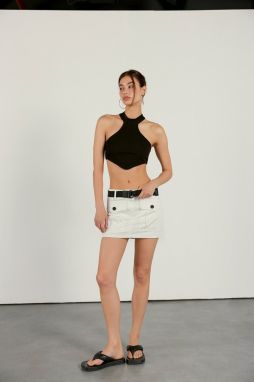 VATKALI Shorts Skirt with Cargo Pocket