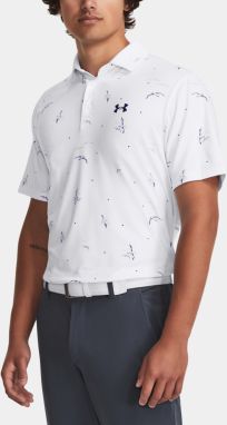 Under Armour T-Shirt UA Playoff 3.0 Printed Polo-WHT - Men