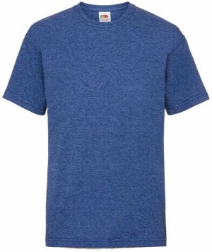 Blue Fruit of the Loom Cotton T-shirt