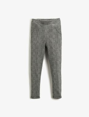 Koton Pants with Plaid Elastic Waist