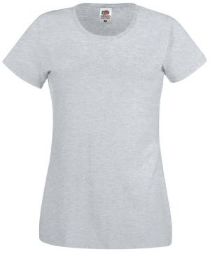 Grey Lady fit T-shirt Original Fruit of the Loom