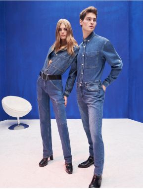 Koton Cargo džínsy s vreckami - Eve Slim Jeans