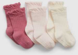 GAP Baby Socks, 3 Pairs - Girls