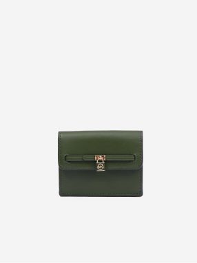 Dark Green Women's Leather Wallet Michael Kors - Ladies