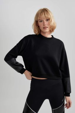 DEFACTO Oversize Fit Long Sleeve Sweatshirt