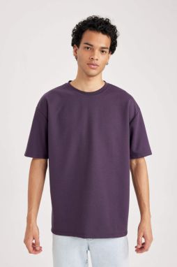 DEFACTO Oversize Fit Crew Neck T-Shirt