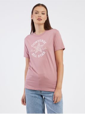 Old Pink Women's T-Shirt Converse Chuck Taylor Floral - Women