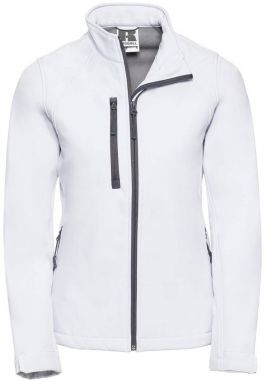 White Women's Soft Shell Russell Jacket