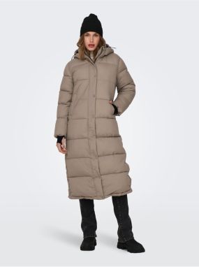 Beige women's quilted coat ONLY Ann - Women