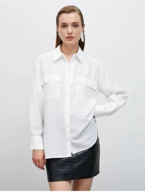 Koton Women / Girls Shirt White 4wak60003ew