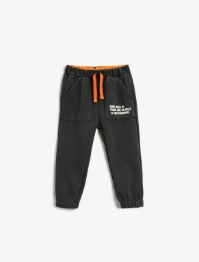 Koton Jogger Sweatpants with Pockets Tie Waist Cotton Cotton