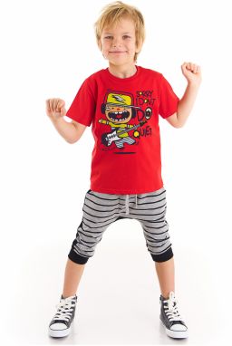 Denokids Jake Boys T-shirt Capri Shorts Set