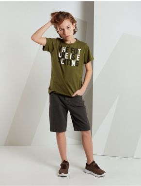 mshb&g Future Boy's T-shirt Denim Shorts Set