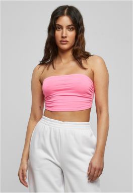 Women's Neon Bandeau Top neonpink