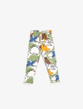 Koton Dinosaur Sweatpants with Pocket Tie Waist Rigger