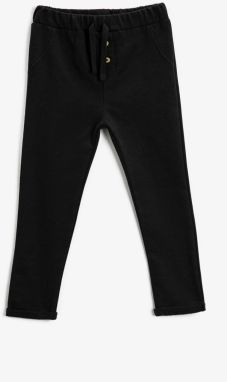 Koton Baby Boy Black Sweatpants