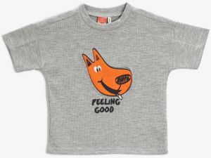 Koton Baby Boy Gray T-Shirt