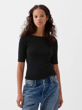 GAP Cropp T-Shirt with Neckline - Women