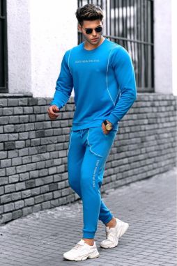 Madmext Men's Turquoise Tracksuit 4727