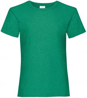 Valueweight Fruit of the Loom Girls' Green T-shirt