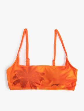 Koton Bikini Top Tropical Printed Thin Straps