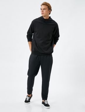 Koton Jogger Sweatpants Laced Waist Pocket Detailed