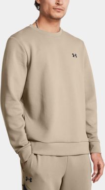 Under Armour Sweatshirt UA Unstoppable Flc Crew-BRN - Mens