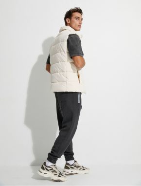 Koton Jogger Sweatpants With Lace-Up Waist, Zipper Pocket Detailed.