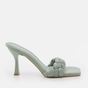 Yaya by Hotiç Green Pedestrian Women's Slippers