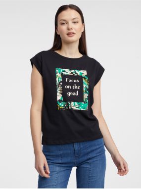 Orsay Black Womens T-Shirt - Women