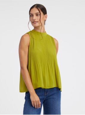 Orsay Green Women's Ribbed Blouse - Women