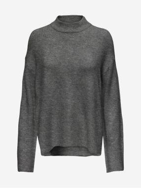 Women's grey brindle sweater JDY Elanora - Women