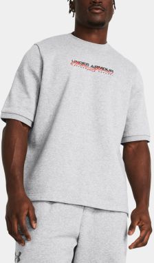 Under Armour Sweatshirt UA Essential Flc OS SS Crew-GRY - Men's