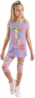 Denokids Wonderful Cat Girls Kids Tunic Leggings Set