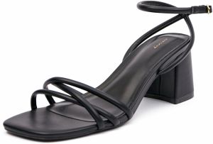 Orsay Black Women's Heeled Sandals - Women's