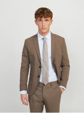 Beige Tie Jack & Jones Solid - Mens