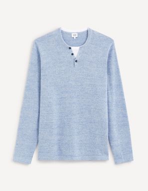 Celio Henley Gelano Sweater - Men's