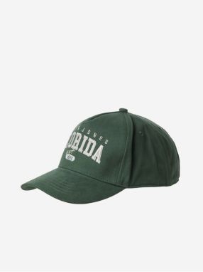 Dark Green Men's Cap Jack & Jones Citi - Men's