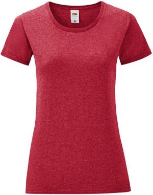 Iconic red Fruit of the Loom Women's T-shirt